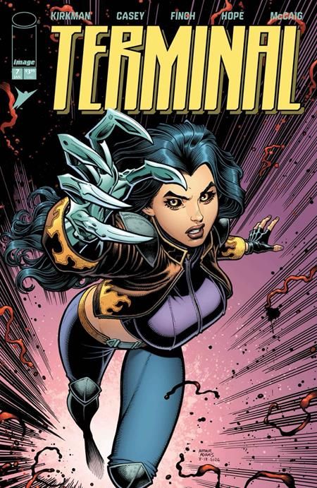 Terminal #7 CVR C Andy Kubert & Dave McCaig Var (Mr)