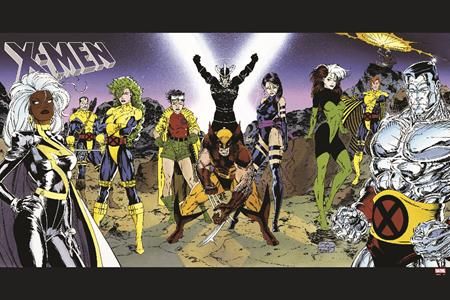 Uncanny X-Men 1990 Jim Lee Scott Williams Poster (Pack Of 6)
