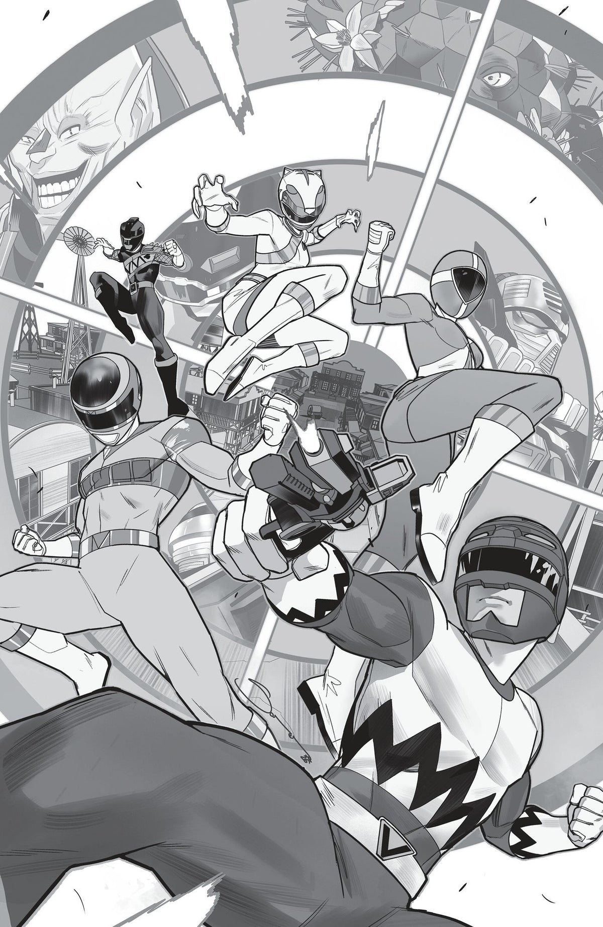 Power Rangers Unlimited #7 J Unlimited Variant (Full Art, Sorressa)