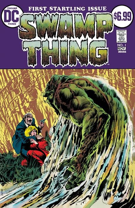 Swamp Thing #1 Facsimile Edition CVR C Bernie Wrightson Foil Var