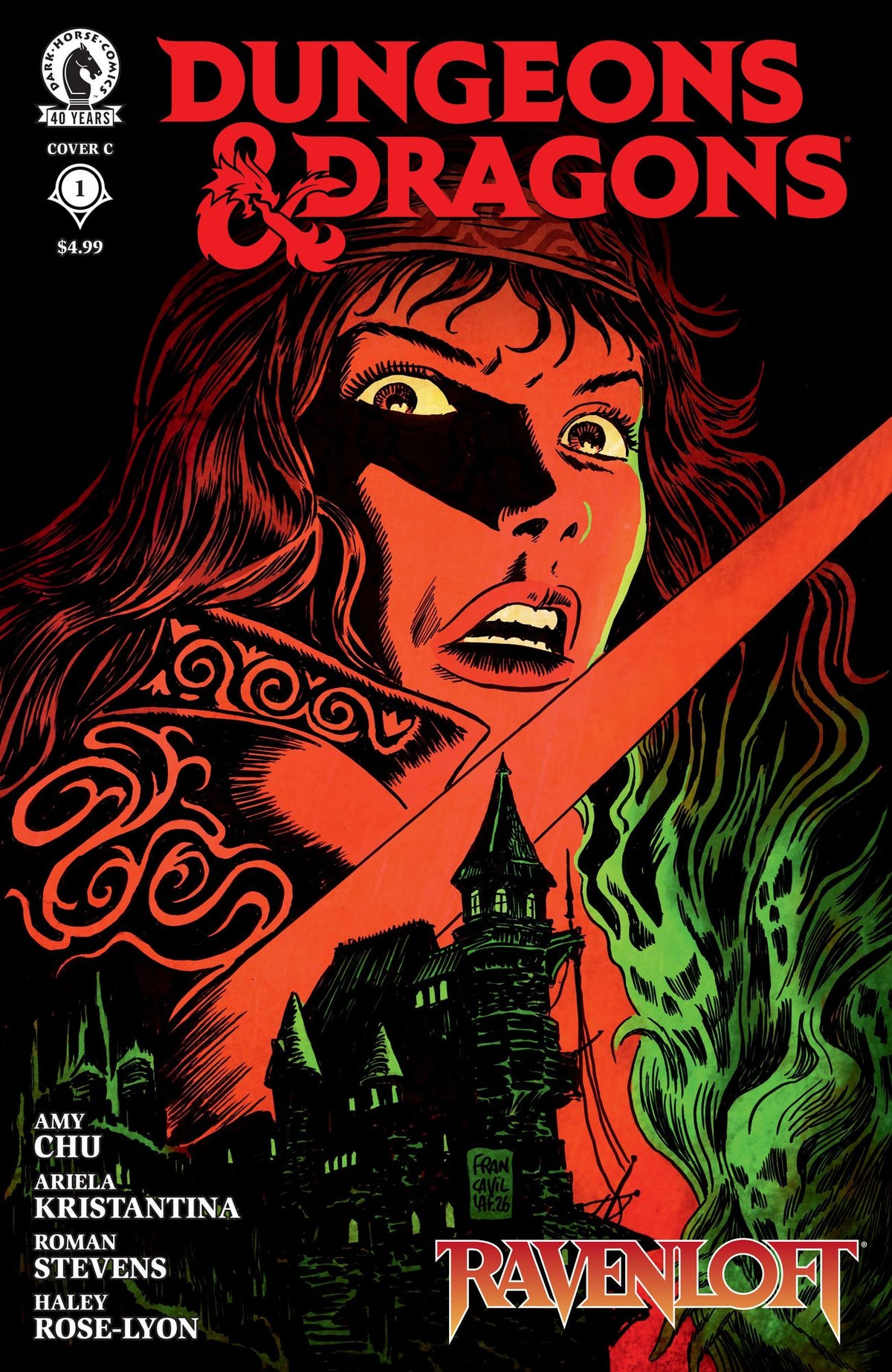 Dungeons & Dragons: Ravenloft #1 (CVR C) (Francesco Francavilla)