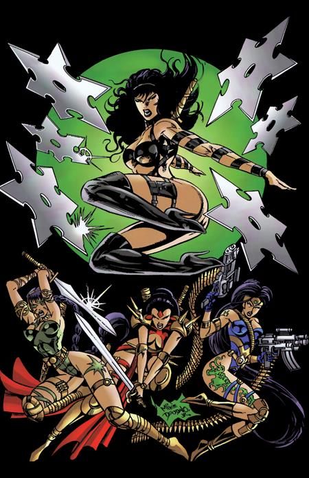 Jade Warriors #4 CVR C Mike Deodato Spark In The Dark Var
