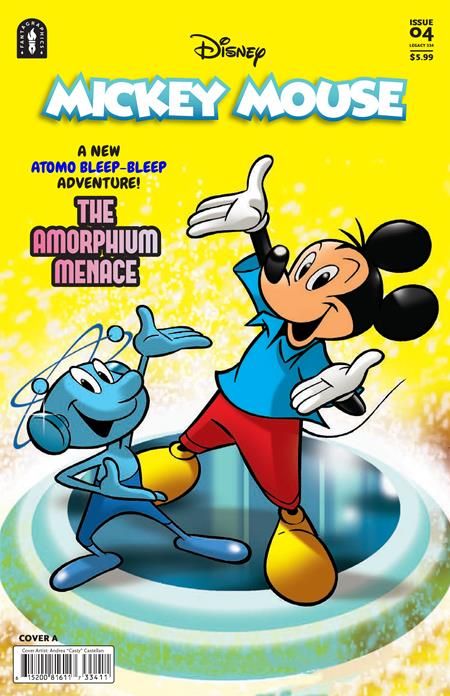 Mickey Mouse Legacy #334 The Amorphium Menace CVR A Andrea Casty Castellan