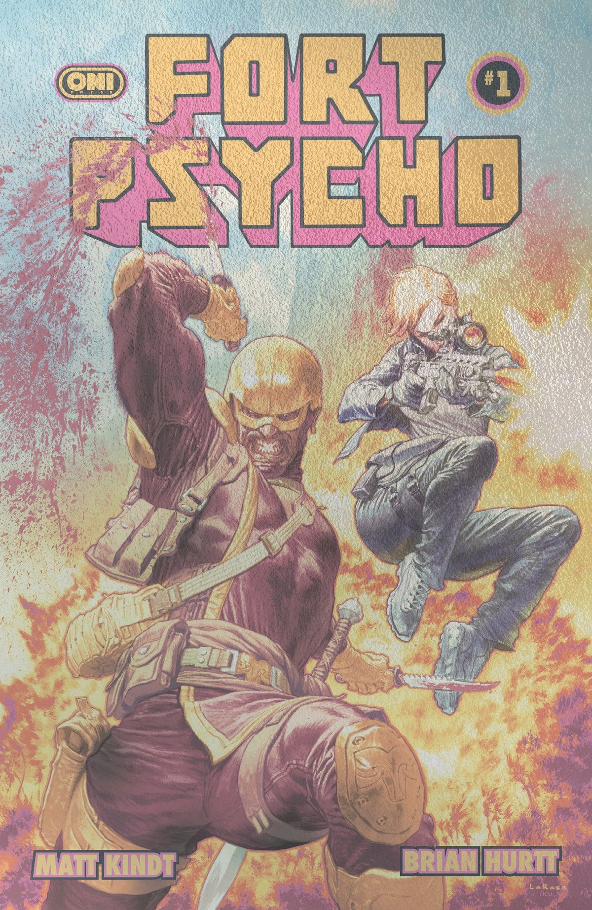 Fort Psycho #1 CVR F Lewis Larosa Foil Var