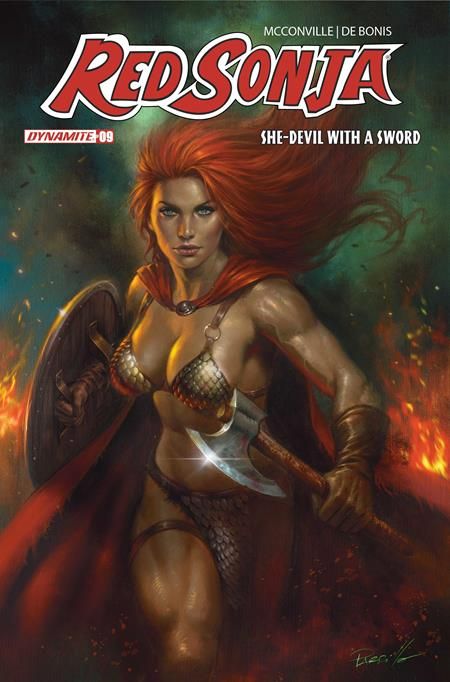 Red Sonja Shedevil With A Sword #9 CVR B Lucio Parrillo Var