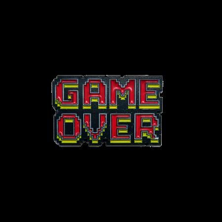 Fp Original Gaming Game Over Enamel Pin Badge