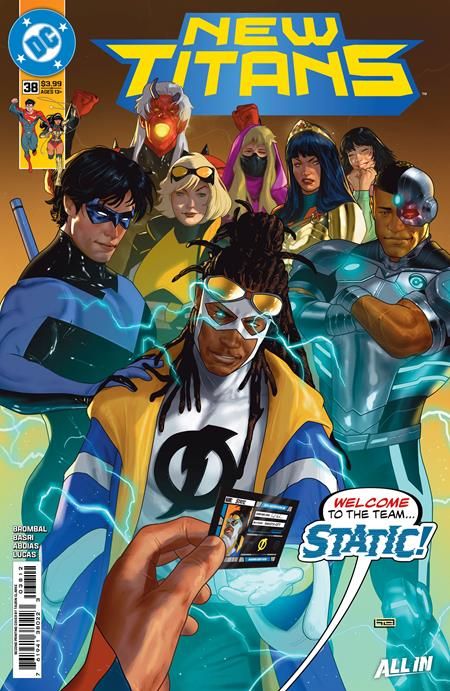 New Titans #38 Second Printing CVR A Taurin Clarke