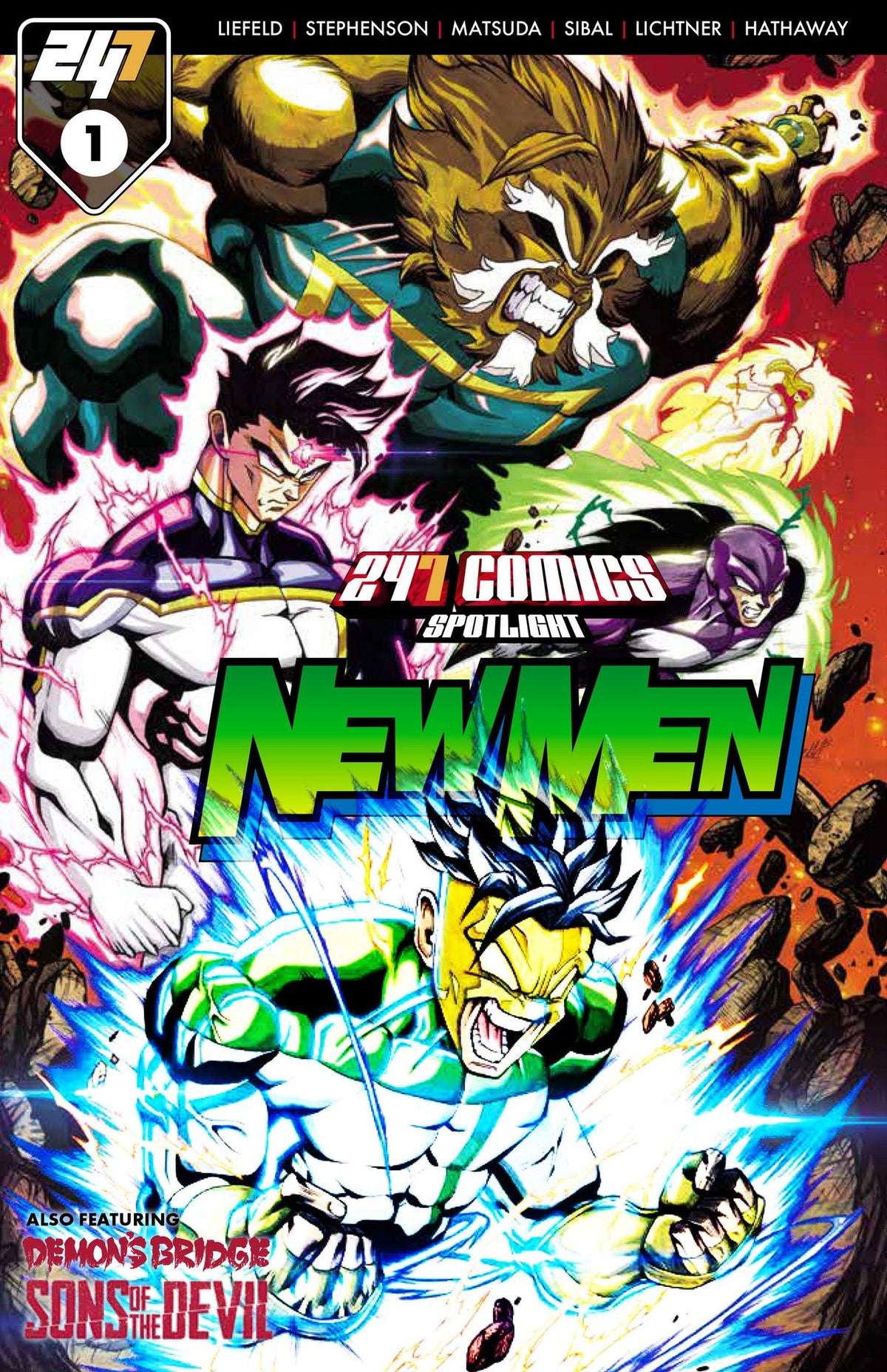 247 Comics Presents / Spotlight #1 Cover F - Newmen Manga Var