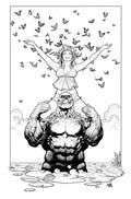 Dcs Crazy Little Swamp Thing Called Love #1 (One Shot) CVR B Frank Cho Card Stock Var