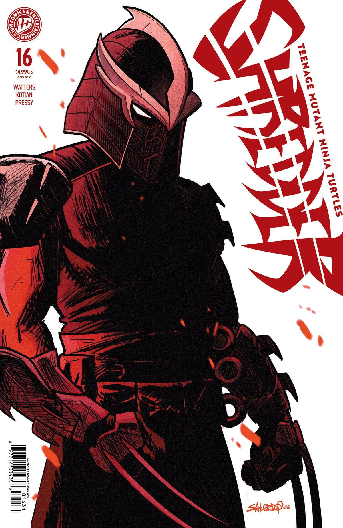 Teenage Mutant Ninja Turtles: Shredder #16 Variant C (Salcedo)