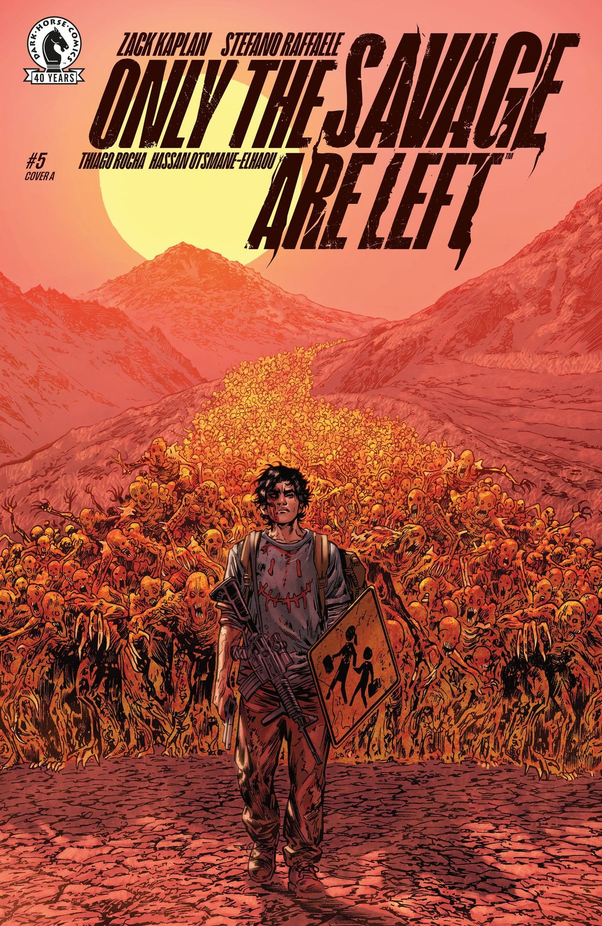 Only The Savage Are Left #5 (CVR A) (Stefano Raffaele)