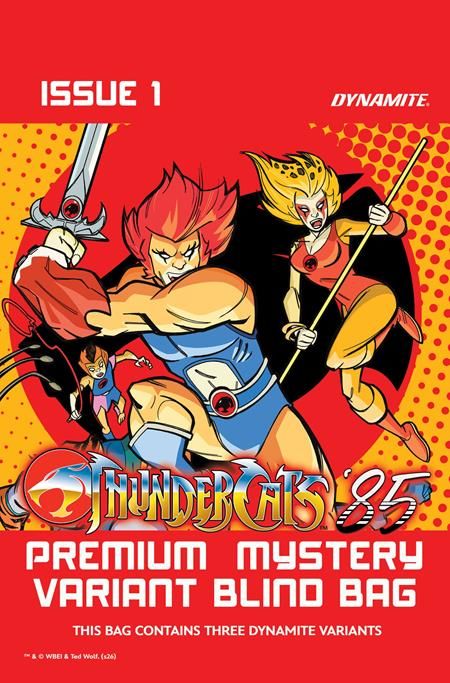 Thundercats 85 #1 CVR H Premium Mystery Blind Bag Var