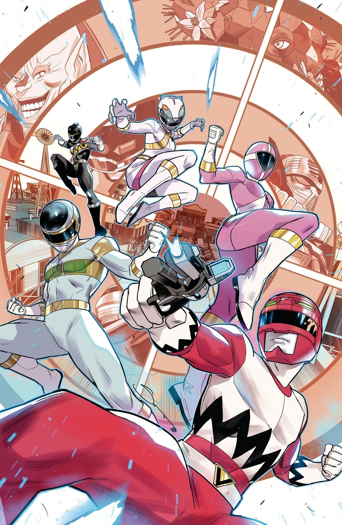 Power Rangers Unlimited #7 D Foil Variant (Full Art, Foil, Sorressa)