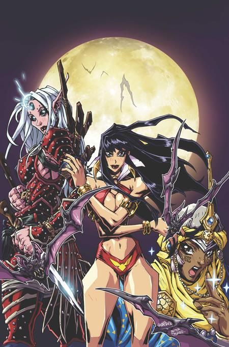 Pathfinder Vampirella Blade Of Darkness #2 CVR E Andrew Huerta Ltd Virgin Var
