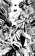 Blade Runner Tokyo Nexus Die With Honor #3 (Of 4) CVR D Maria Laura Sanapo Inks Virgin Cardstock Var