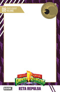 Mighty Morphin Power Rangers (2026) #8 D Trading Card Blank Sketch Variant