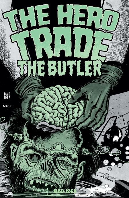 Hero Trade The Butler #1 (One Shot) CVR F Bernard Baily Glow-In-The-Dark Old Masters Var