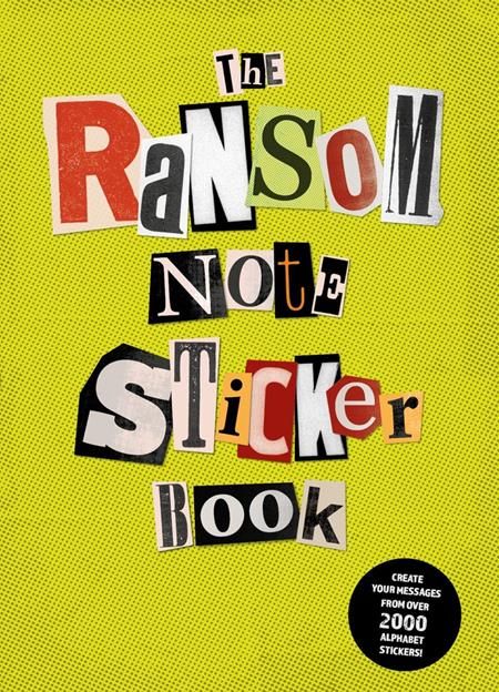 Ransom Note Sticker Book TP