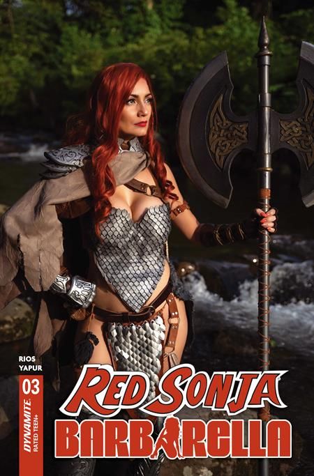 Red Sonja Barbarella #3 CVR D Cosplay Ivy Red Sonja Var