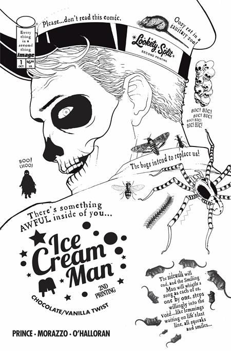 Ice Cream Man #1 Chocolate Vanilla Twist Edition 2nd Ptg (Mr)
