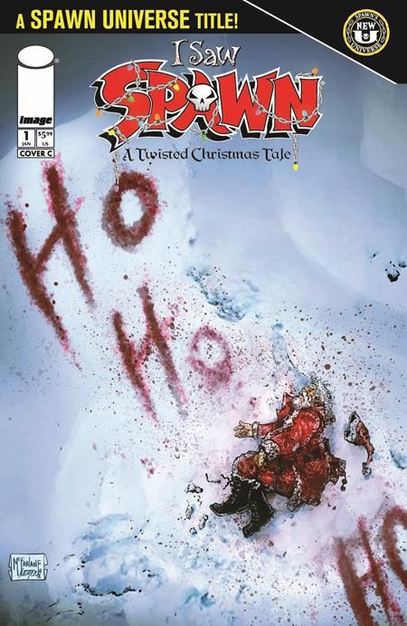 I Saw Spawn A Twisted Christmas Tale #1 (Of 2) CVR C Todd McFarlane & Robert Nugent Var