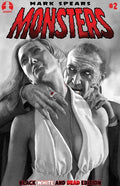 Mark Spears Monsters #2 4th Ptg Black White & Dead Edition CVR A Mark Spears Last Embrace