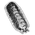 Junji Ito Honoured Ancestors Enamel Pin Badge