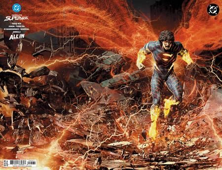 Absolute Superman #25 CVR G Bjorn Barends DC Showcase Wraparound Foil Var