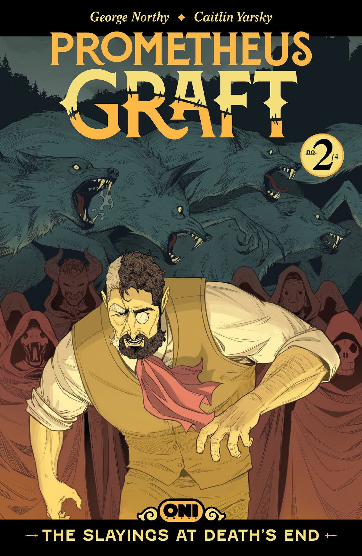 Prometheus Graft The Slayings At Deaths End #2 Cover A Caitlin Yarsky