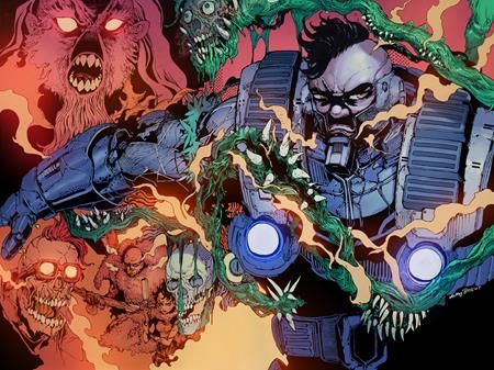 Planet Death #3 (Of 4) CVR D Acky Bright Wraparound Var