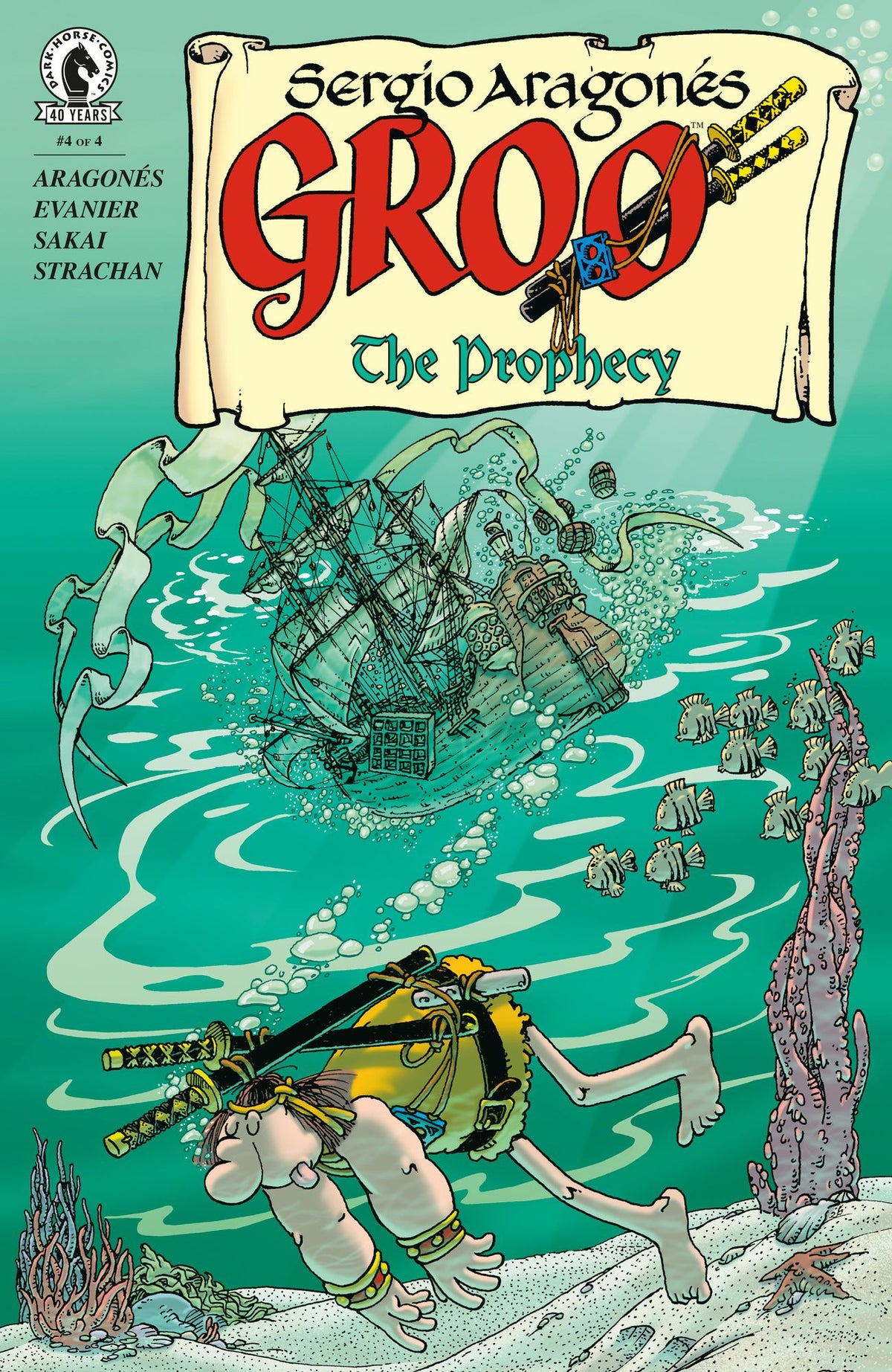 Groo: The Prophecy #4 (CVR A) (Sergio Aragonés)