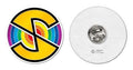 Captain Scarlet Spectrum Enamel Pin Badge