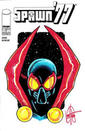 DF Spawn 77 #1 Blank Variant Signed And Remarked By Ken Haeser