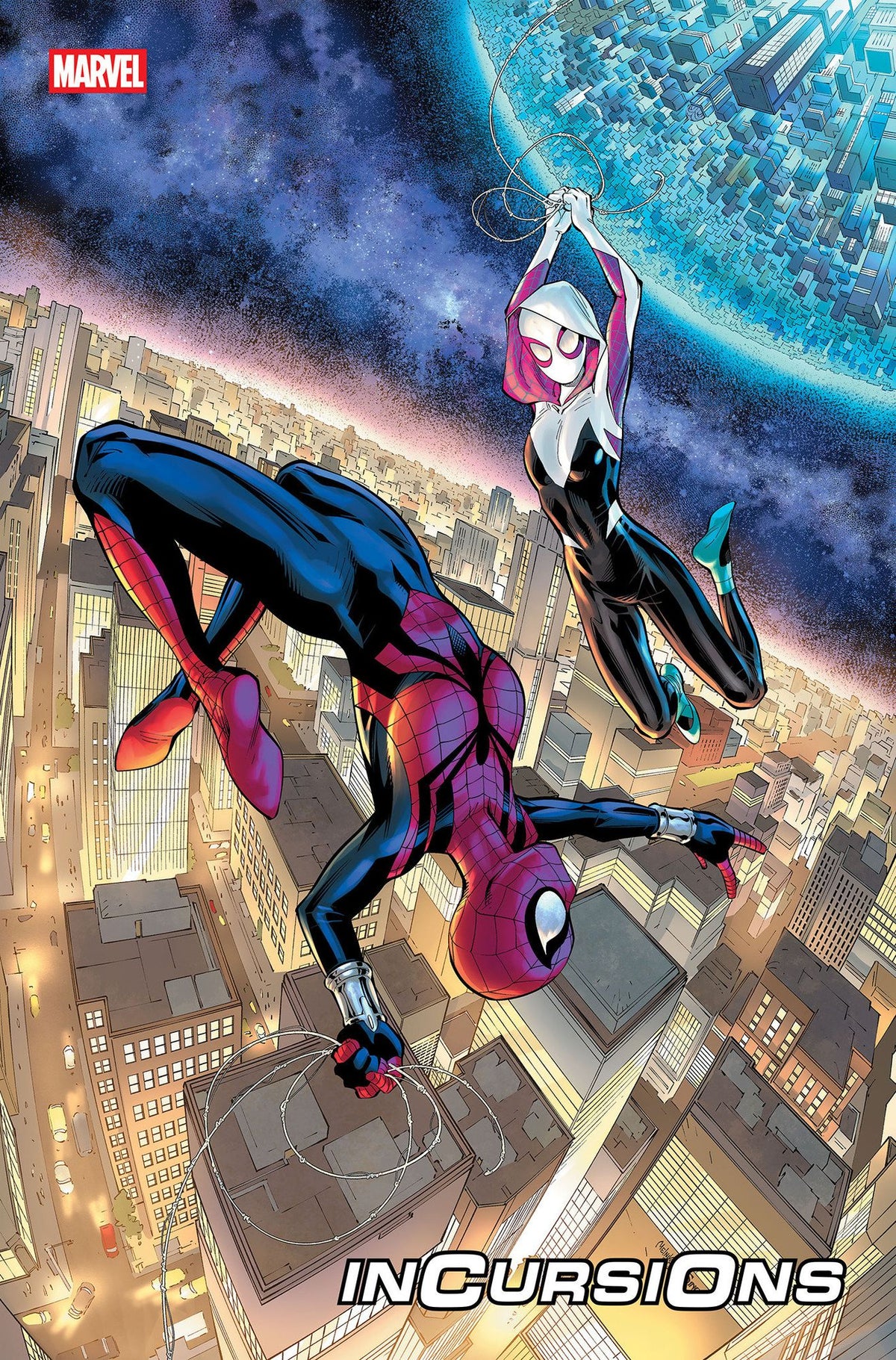Spider-Man: Incursions #1 Cover A By Gleb Melnikov