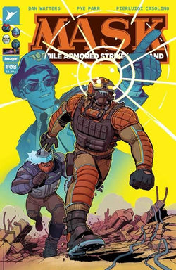 Mask #8 CVR B Nick Bradshaw & Jim Charalampidis Var