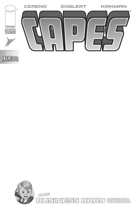 Invincible Universe Capes #13 CVR F Blank Sketch Var