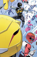 Power Rangers Unlimited #7 C Every Ranger Ever Card Stock Connecting Variant (Full Art, Zonno)