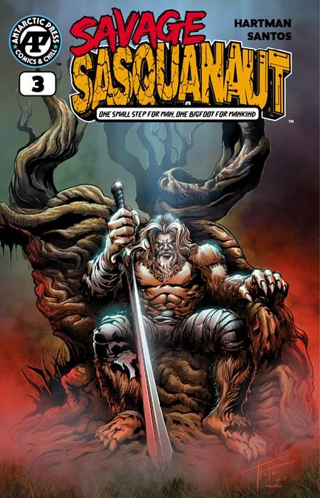 Savage Sasquanaut #3 CVR B Rod Thornton Var