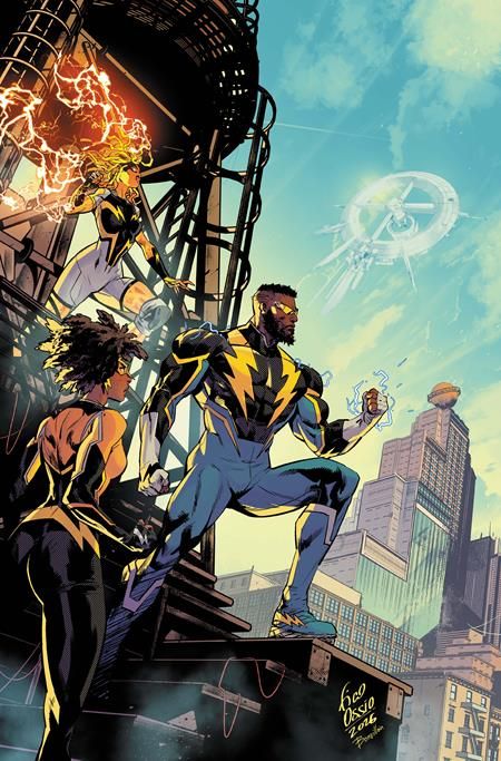 DC Power Black Lightning 50th Anniversary Special #1 (One Shot) CVR B Fico Ossio Card Stock Var